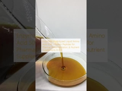 الحمض الأميني السائل المهدروليز 50 ٪ البروتين الببتيدات للصيدلة، التخمير الحيوي ومكملات المواد الغذائية 8-0-0