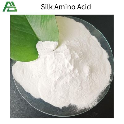 pH 5-7 Silk Amino Acid Silk Fibroin White Powder N14.5% Cosmetics Raw Material
